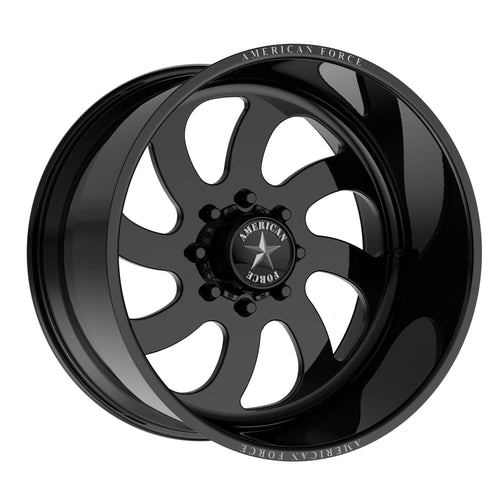 American Force 24X12 AW76 G-BLK MACH -40MM - AFTN76LG24-2-20 8X180