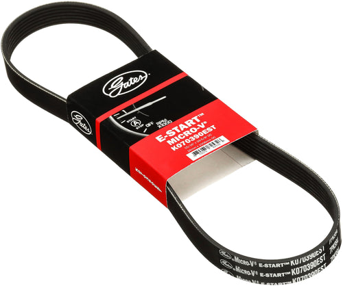 Gates E-Start K070390EST Micro-V Serpentine Drive Belt