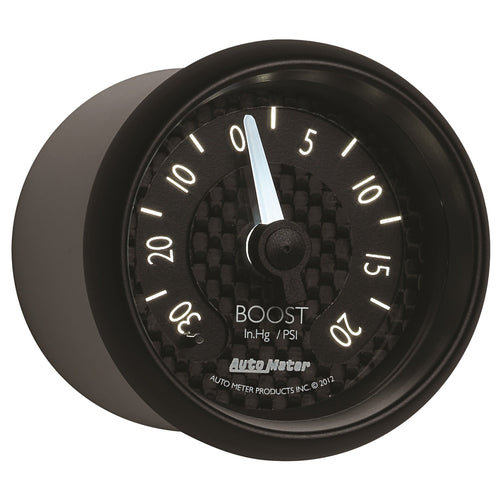 Auto Meter GT Series Mechanical Boost/Vacuum Gauge 8001