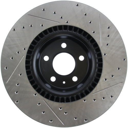 Sport Drilled/Slotted Brake Rotor StopTech 127.33134R (Front Right), 1 Pack