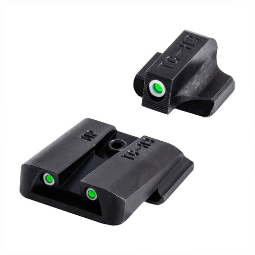 TruGlo Optic Pistol, Glow in the Dark Green/White Dot Sight for Smith & Wesson M&P Series Pistols, Tritium