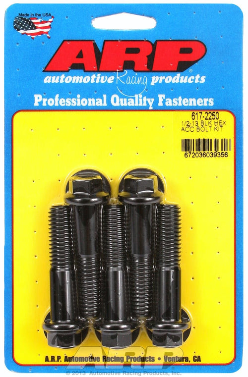 Hex ARP (617-2250) Oxide Bolt, Black