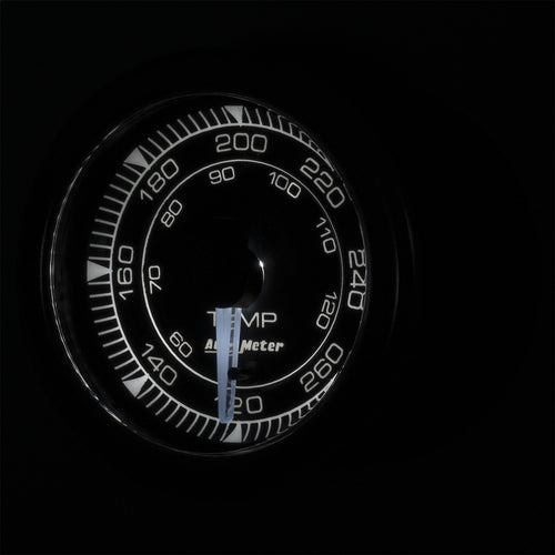 AutoMeter 8154 Auto Meter Gauge, Temp, 2 1/16", 120-280ºf, Digital Stepper Motor, Chrono