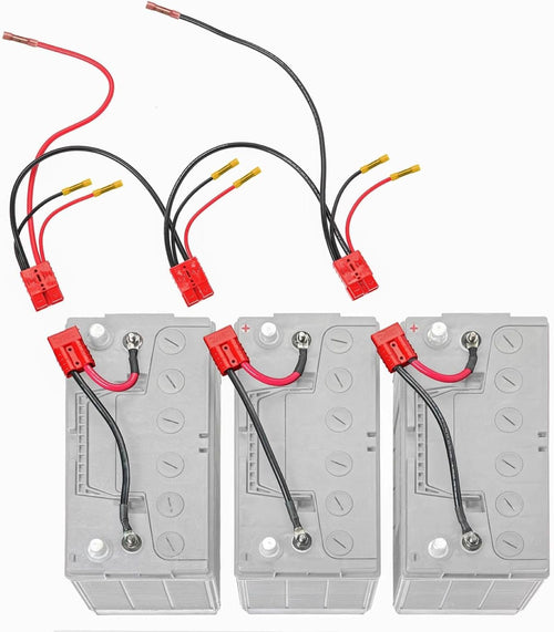 36V Connect-Ease Trolling Motor Connection Kit RCE36VBCHK | Series Connection for 12V Batteries with Onboard Battery Charger | Powers any 36V Trolling Motors | Plug and Play | Batteries Not Included