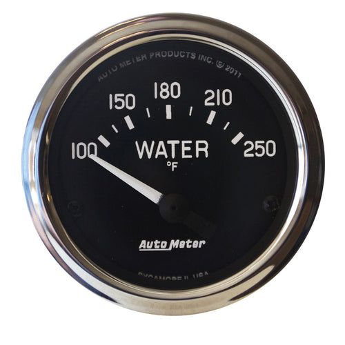 Cobra Auto Meter Electric Water Temperature Gauge 201015