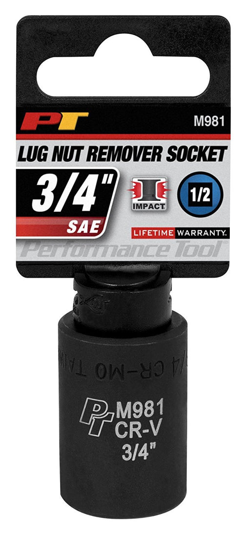 Lug Nut Remover Socket Performance Tool (3/4-Inch)