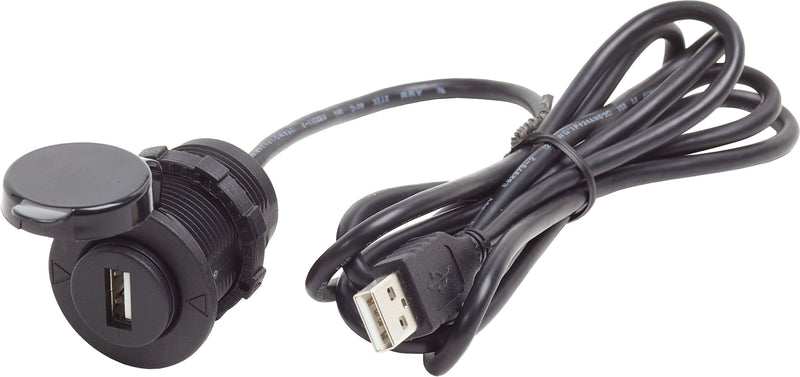 1044-BSS Blue Sea - 12VDC USB 2.0 Port w/ Ext Cable (10EA)