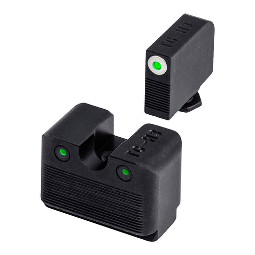 Tritium Pro Sight Set for Glock MOS High TRUGLO Green with White Front Dot Outline