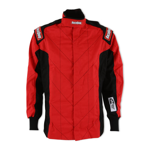 Chevron-1 RaceQuip® FRC Driving Jacket - SFI 3.2A/1 - Red - Medium