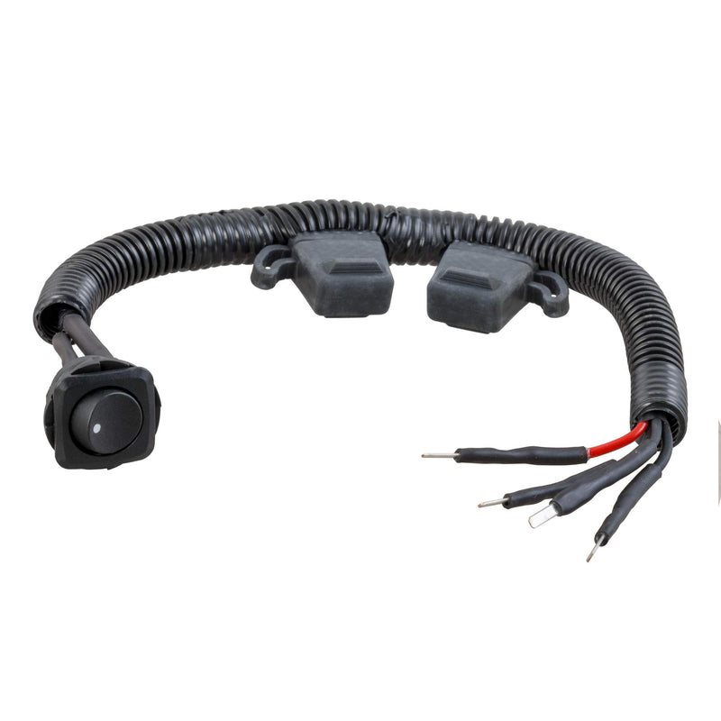 CURT Mini Two-Fuse Bypass Switch 58455 for RV Dinghy Towing