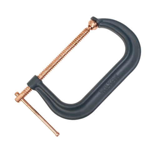 Wilton C-Clamp Spark-Duty, 8-1/4" Opening, 4-15/16" Throat, 6900 Lbs. Clamping Force (Model 408-P)
