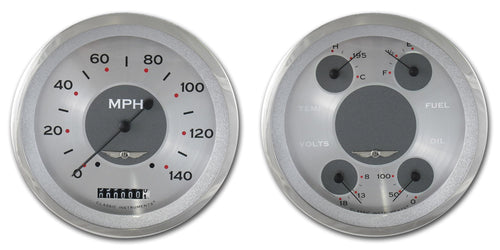 AW52SLC Classic Instruments All American 4 5/8" Speedometer/Quad Set - GM