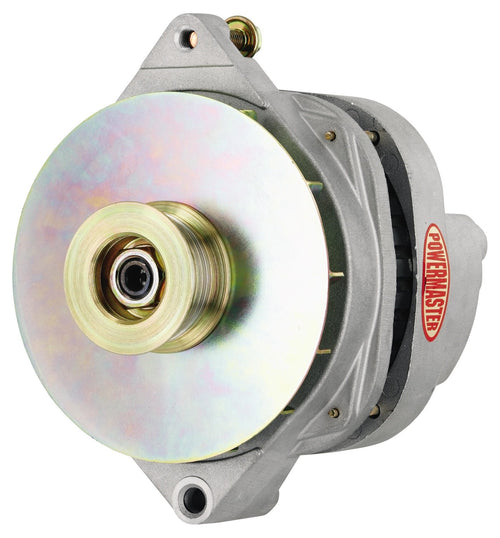 Alt GM CS144 Powermaster Natural 200A 6 grv Pulley/Baffle Str MTG Threaded MTG Ear 1-Wire or OE Hookup