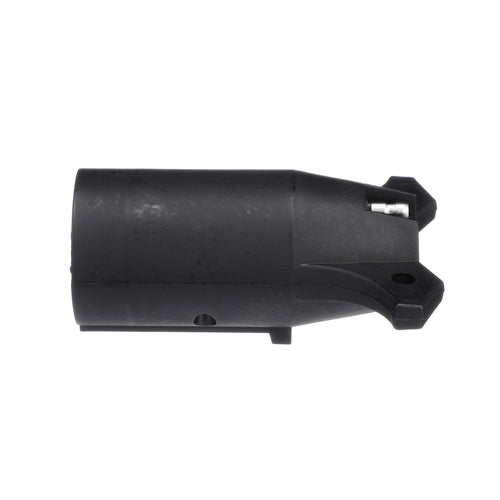 Trailer Adapter Attwood 14135-7 — Connects 7-Blade Round to 4-Pin Flat Connector — for Auxiliary, Taillights and Turn Signals