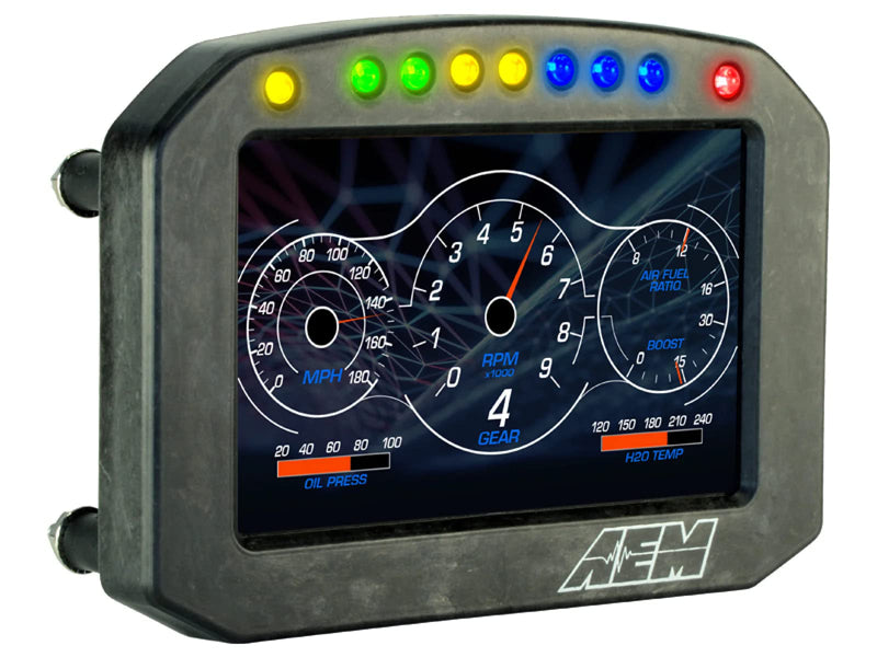 CD-5GF AEM 30-5602F Flat Panel Digital Dash Display