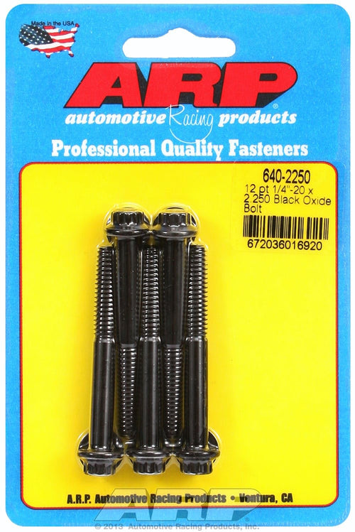 Black ARP (640-2250) Oxide Bolt