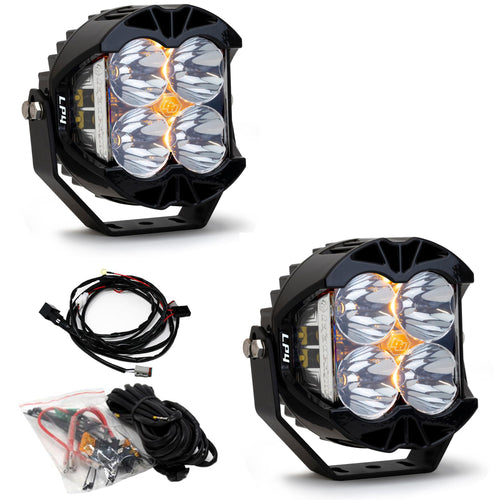 Baja Designs Push Bar LP4 LED Bumper Light Kit for Can-Am Maverick R UTV