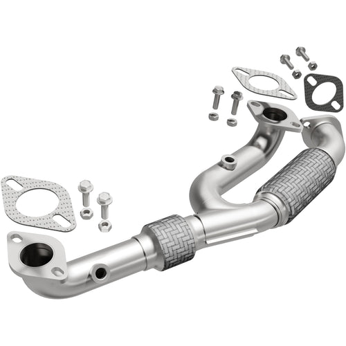 Replacement BRExhaust Front Pipe Kit 107-0158: Direct-Fit, Compatible with 02-05 Sedona 3.5L