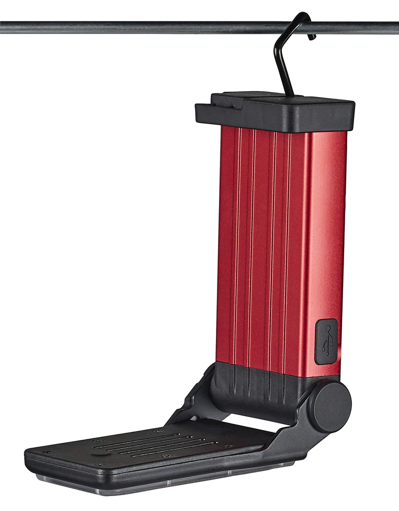 Flipmate Streamlight 61501 500-Lumen USB Rechargeable Multi-Function Compact Work Light, Red