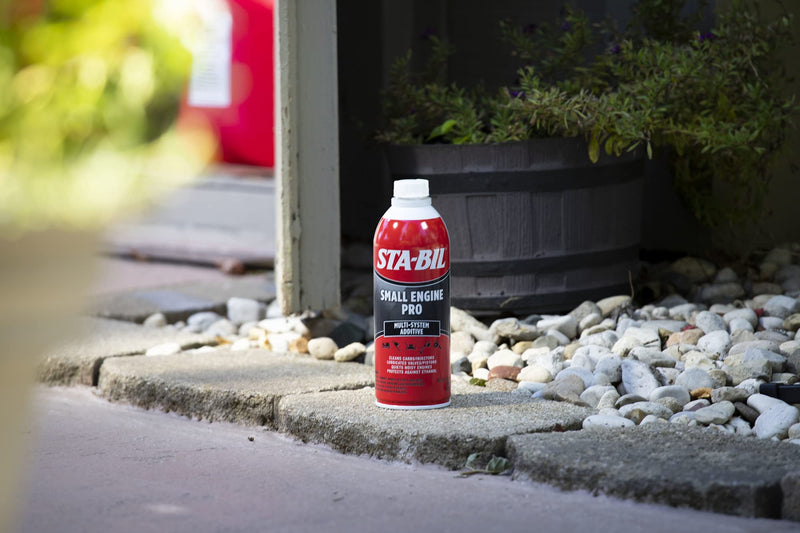 Small Engine Pro STA-BIL Multi-System Additive - Protects Against Ethanol - Cleans Carb And Injectors - Improves Engine Efficiency - Lubricates Valves And Pistons, 16 fl. oz. (22305) , Red