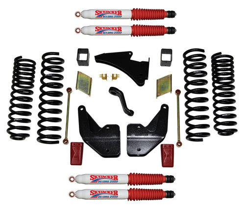 Skyjacker Suspension Lift Kit R14451K-H w/Shock 4 in. Lift Incl. Front And Rear Coil Springs