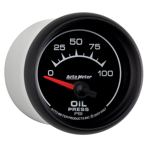 Auto Meter 2-1/16" 0-100 PSI Short Sweep Electric Oil Pressure Gauge 5927 ES