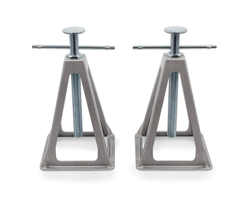 Camco Stack Jacks Aluminum - Stabilize and Level Your RV Or Camper - 2 Pack (44561)