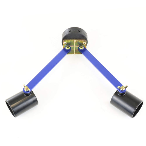 ClamLock 15401 Horizontal 2-Rod Holder