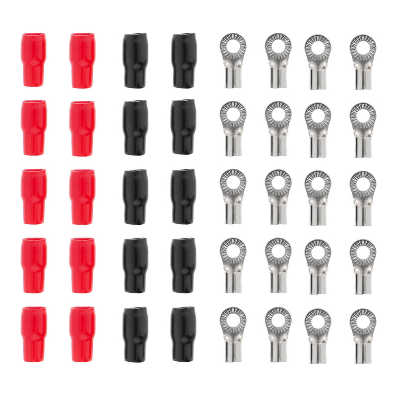 V8-RTN9-20 T-Spec V8 Series Nickel Plated Terminal, 20 Pack