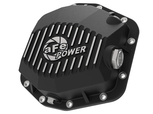 aFe POWER Rear Differential Cover Pro Series Black w/Machined Fins - #46-71170B - Ford Ranger 19-23 L4-2.3L (t) (Dana M220)
