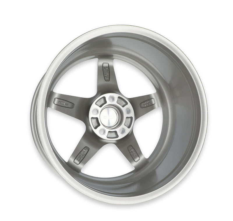Flare Series Rocket Racing Wheels TTR29-8116180-B - Titanium/Machined