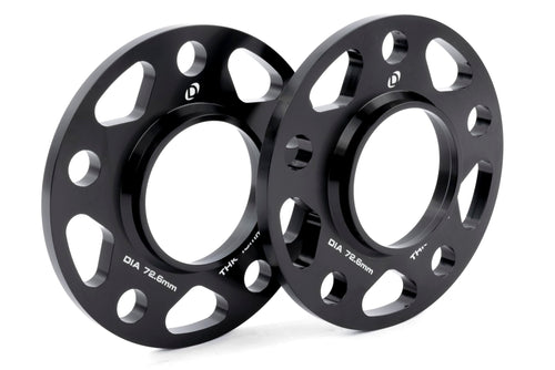 Dinan Wheel Spacers D210-2039 5x120 Bolt Circle 72.6mm Center Bore 10mm Thick Pair