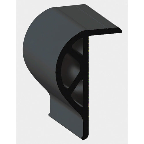Dock Edging Taylor Made 46019 Commercial P Shape Black 10' Straight