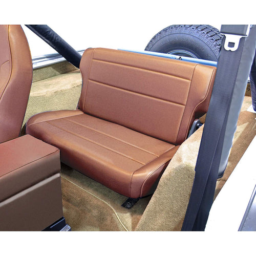 Rugged Ridge | Rear Seat, Fold/Tumble, Tan | 13462.04 | Fits 1976-1995 Jeep CJ & Wrangler YJ