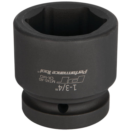 M745-40 Performance Tool 1 In Drive 1-3/4 In Impact Socket for Heavy-Duty Automotive and Industrial Applications
