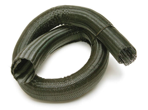 PowerBraid Painless Performance 70904 Split Braided Sleeving, 2" Diameter, 4' Length, Black
