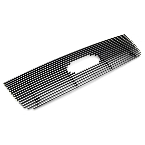 Horizontal T-Rex 21662 Aluminum Polished Finish Billet Grille Overlay for Ford Explorer Sport Trac