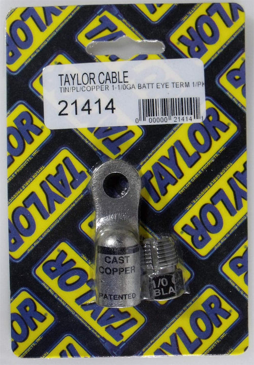 Brass Taylor Cable 21414 1-1/0ga Battery Eyelet Term
