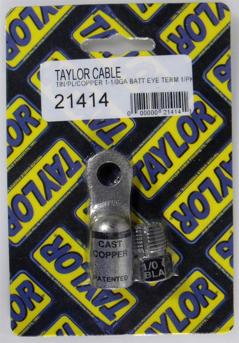 Brass Taylor Cable 21414 1-1/0ga Battery Eyelet Term