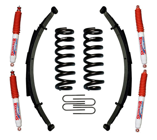 Suspension Lift Kit w/Shock Skyjacker 182BKS-N Incl. Front/Rear Springs Rear U Bolt Kit 1.5-2 in. Lift