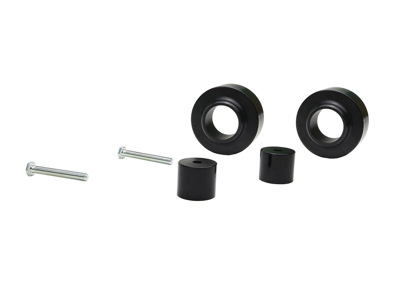 Black Coil Spring Lift Isolator Bushing Nolathane REV174.0008 (Front)
