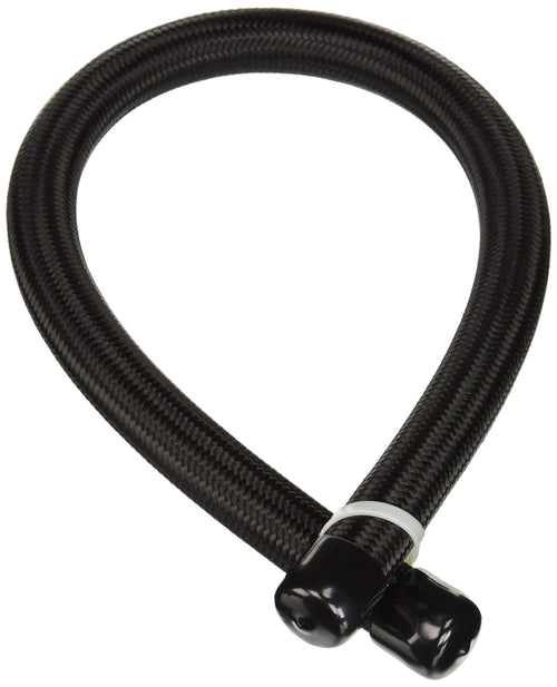Performance Vibrant 2ft Roll -10 Black Nylon Braided Flex Hose