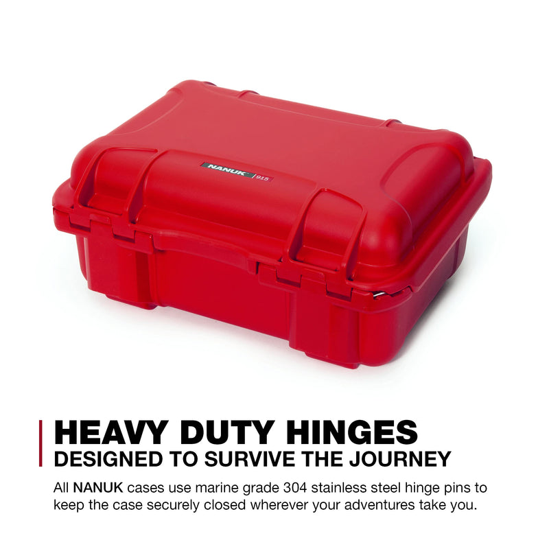 915 Waterproof Hard Case Nanuk - Red, 915-0009