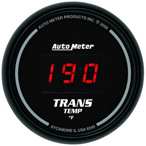 Auto Meter Sport-Comp 6349 Digital Transmission Temperature Gauge