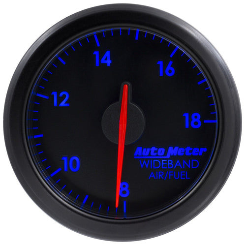 2-1/16" AutoMeter Wideband A/F, Airdrive, Black 9178-T