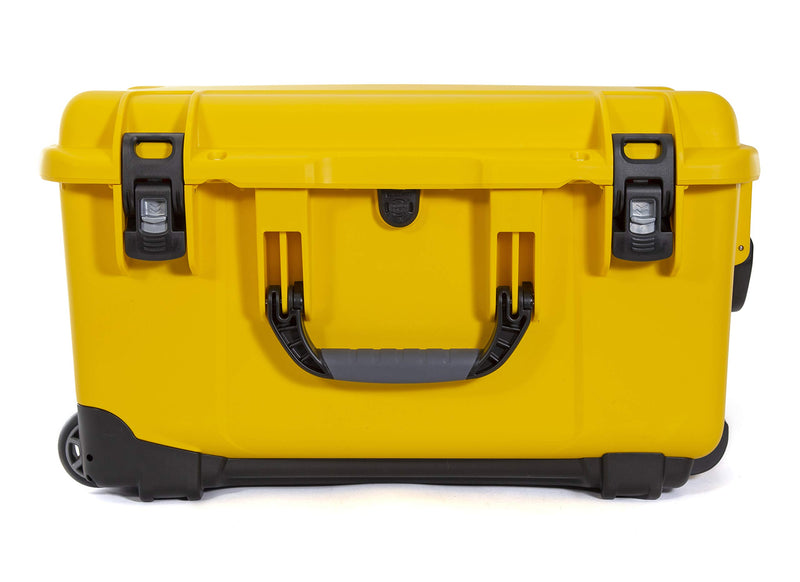 Waterproof NANUK 938 Hard Case with Wheels and Foam Insert - Yellow