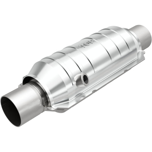 Catalytic Converter MagnaFlow 52326: 2.5"/2.5" Inlet/Outlet, OEM Grade, Universal Fit (Federal/EPA Compliant)