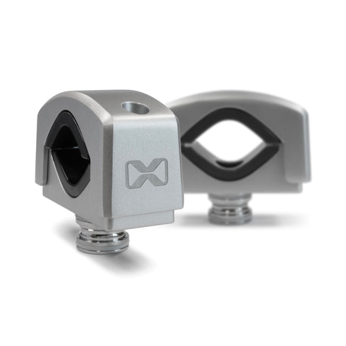 ExtremeTower Speaker Mounting Bracket by ECOXGEAR SoundExtreme (Set of 2), Silver