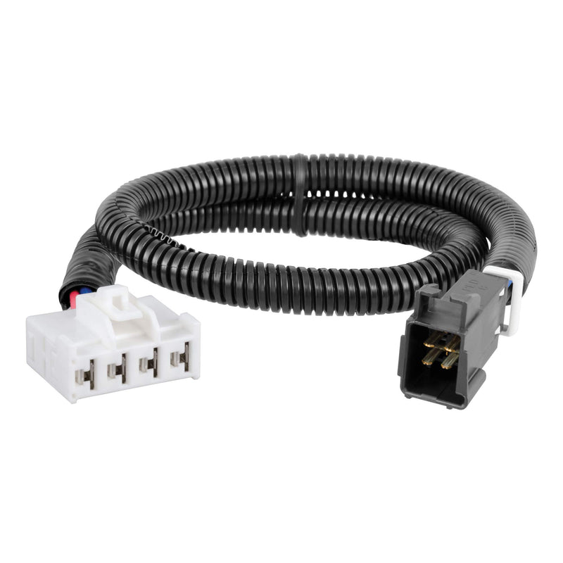 CURT Quick Plug 51333 Electric Trailer Brake Controller Wiring Harness, Fits Select Dodge Ram 1500, 2500, 3500, Dakota, Durango, Chrysler Aspen