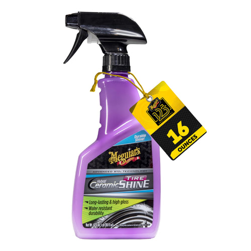 Hybrid Ceramic Tire Shine Meguiar's - Long-Lasting Shine That's Durable & Water-Resistant Hybrid Ceramic Technology - 16 Oz Spray